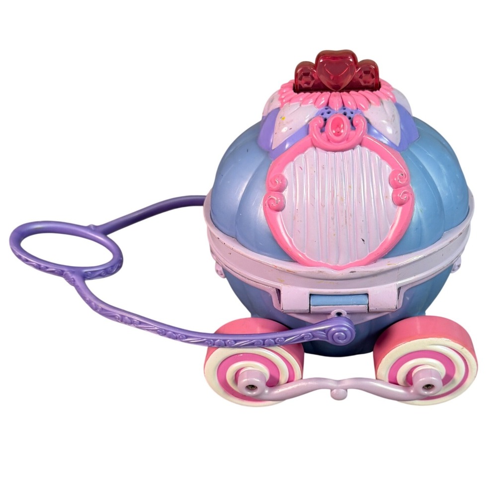 Disney‎ Princess Cinderella Musical Carriage Toy with Handle and Wheels